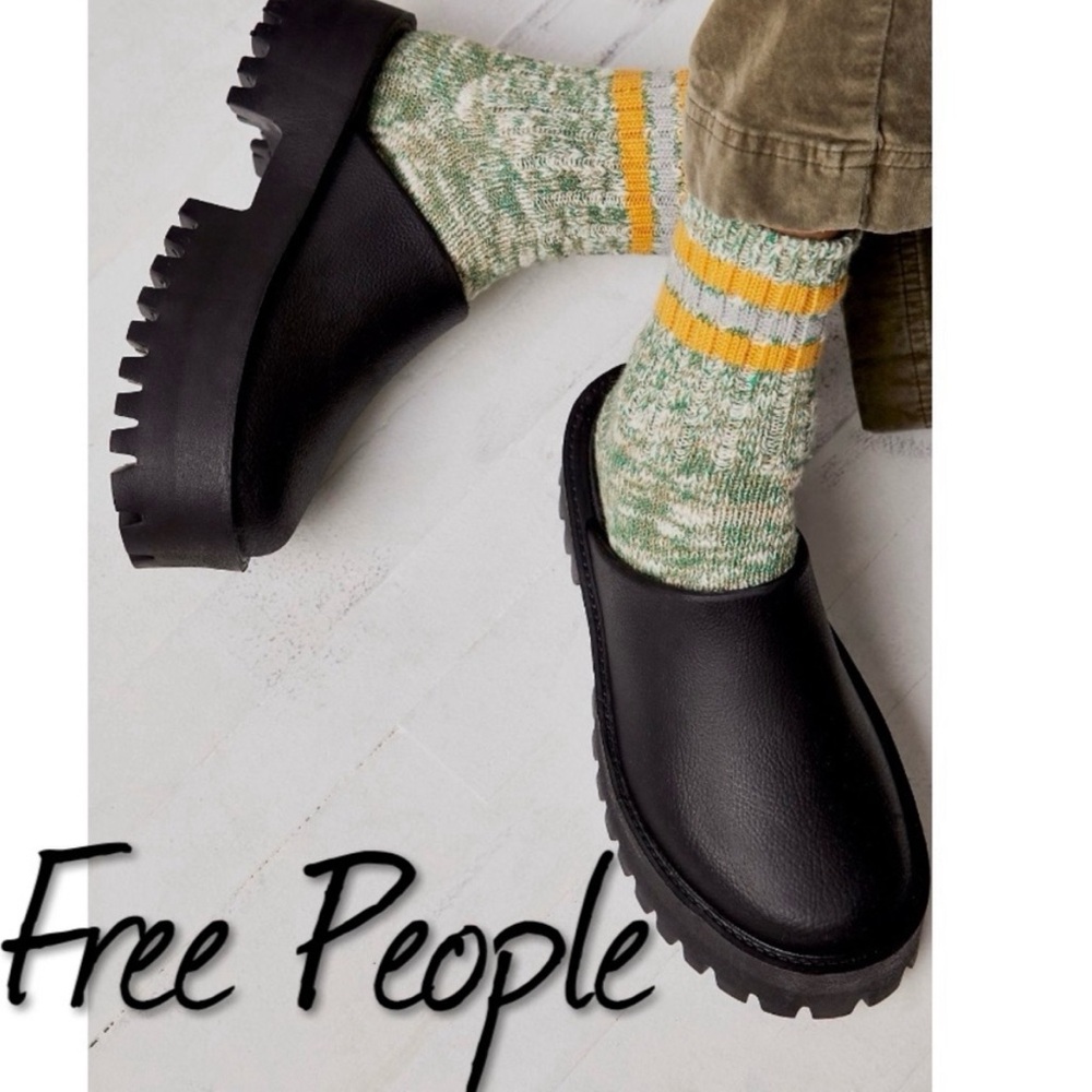 Free People Bae Mules by Jeffrey Campbell